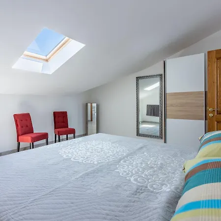 Malerisches Mit Grandiosem Meerblick, Grillbereich, Waschmaschine Apartment Crikvenica